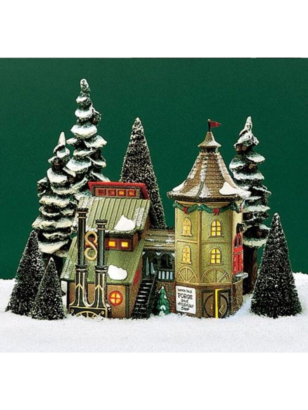 Department 56 North Pole Series Elfin Forge & Assembly Shop 56384 Dept House NEW